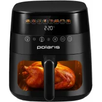 Аэрогриль Polaris PAF 6003W 6л 1800Вт черный (026984)