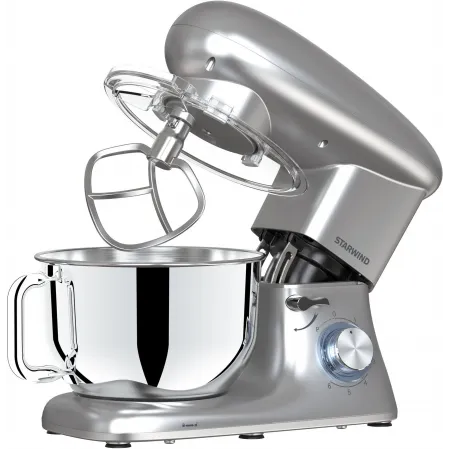 Миксер планетарный Starwind SPM7162 1900Вт серебристый