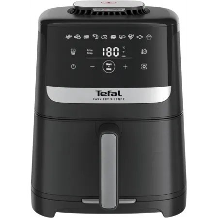 Аэрогриль Tefal EY5528E0 1670Вт черный/серебристый Аэрогриль Tefal EY5528E0 1670Вт черный/серебристый