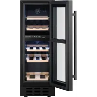 Винный шкаф Weissgauff WWCI-16 DB DualZone 1-нокамерн. черный глянц. (438723) Винный шкаф Weissgauff WWCI-16 DB DualZone 1-нокамерн. черный глянц. (438723)