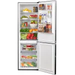 Холодильник Maunfeld MFF185NFX10 2-хкамерн. нержавеющая сталь инвертер