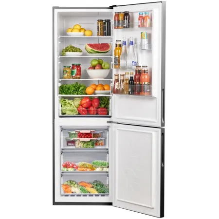 Холодильник Maunfeld MFF185NFX10 2-хкамерн. нержавеющая сталь инвертер