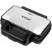 Сэндвичница Kitfort КТ-4623 1000Вт черный/серебристый