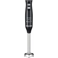 Блендер погружной Supra HBS-840 1400Вт черный/серебристый