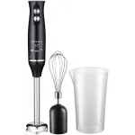 Блендер погружной Supra HBS-845 1400Вт черный/серебристый