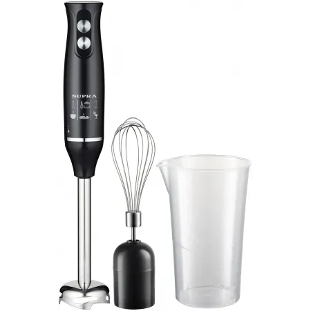 Блендер погружной Supra HBS-845 1400Вт черный/серебристый