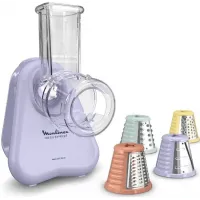 Универсальная резка Moulinex DK8546E0 150Вт (нарезка до 5мм) лиловый/белый