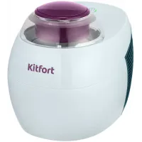 Мороженица Kitfort КТ-1842 60Вт 500мл. белый/фиолетовый