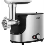 Мясорубка Kitfort КТ-2133 1360Вт нержавеющая сталь/черный