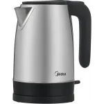 Чайник электрический Midea MK-9010 1.7л. 2200Вт серый корпус: пластик