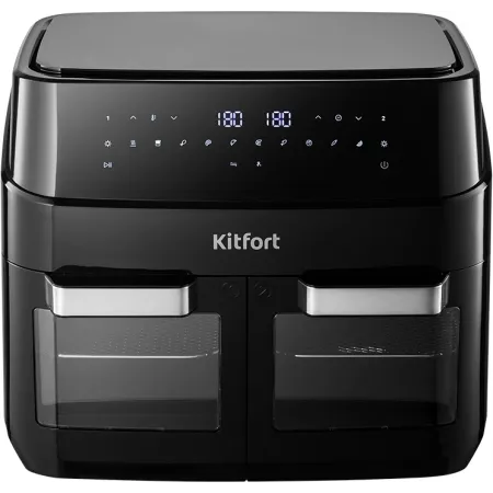 Аэрогриль Kitfort КТ-8153 2600Вт черный Аэрогриль Kitfort КТ-8153 2600Вт черный