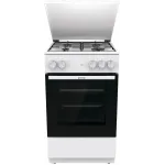 Плита Газовая Gorenje GG5A14WJ белый (металлическая крышка) реш.сталь