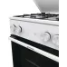 Плита Газовая Gorenje GG5A14WJ белый (металлическая крышка) реш.сталь