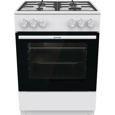 Плита Газовая Gorenje GG6A10WFFM белый (без крышки) реш.сталь