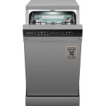 Посудомоечная машина Weissgauff DW 4539 Inverter Touch AutoOpen Inox серебристый (узкая) инвертор Посудомоечная машина Weissgauff DW 4539 Inverter Touch AutoOpen Inox серебристый (узкая) инвертор
