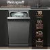 Посудомоечная машина Weissgauff DW 4539 Inverter Touch AutoOpen Inox серебристый (узкая) инвертор