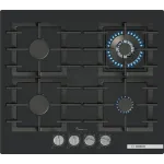 Газовая варочная поверхность Bosch PPH6A6I40O черный