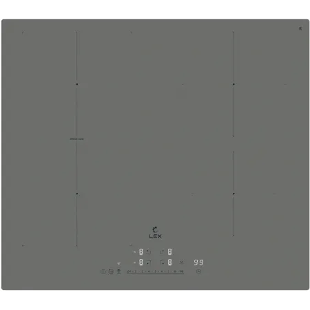 Индукционная варочная поверхность Lex EVI 641A I GR серый
