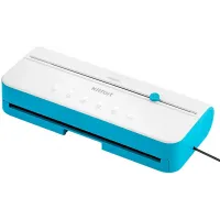 Вакуумный упаковщик Kitfort КТ-1563 ручной 130Вт 0.65Бар шир.пак.:30см белый/голубой