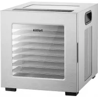 Сушка для фруктов и овощей Kitfort КТ-4976 30под. 730Вт нержавеющая сталь Сушка для фруктов и овощей Kitfort КТ-4976 30под. 730Вт нержавеющая сталь
