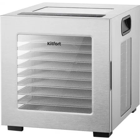 Сушка для фруктов и овощей Kitfort КТ-4976 30под. 730Вт нержавеющая сталь