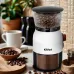 Кофемолка Kitfort КТ-7566 150Вт сист.помол.:жернова вместим.:180гр белый/черный