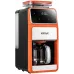 Кофеварка капельная Kitfort КТ-7622 1050Вт оранжевый/черный