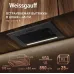 Вытяжка встраиваемая Weissgauff Box 450 PB BL черный управление: кнопочное (1 мотор)