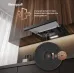 Вытяжка встраиваемая Weissgauff TEL 450 Glass черный управление: кулисные переключатели (1 мотор)