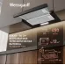 Вытяжка встраиваемая Weissgauff TEL 500 Glass черный управление: кулисные переключатели (1 мотор)