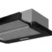 Вытяжка встраиваемая Weissgauff TEL 600 Glass черный управление: кулисные переключатели (1 мотор)