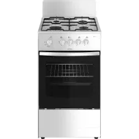 Плита Газовая Darina 1A GM341 001 W белый (без крышки) реш.сталь