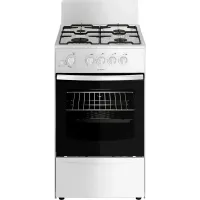 Плита Газовая Darina 1A GM341 005 W белый (без крышки) реш.сталь