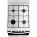 Плита Газовая Darina 1A GM341 005 W белый (без крышки) реш.сталь