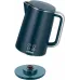 Чайник электрический Kitfort КТ-6784 1.7л. 2200Вт синий/нержавеющая сталь корпус: нерж.сталь/пластик