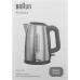 Чайник электрический Braun WK1500WH 1.7л. 2200Вт сталь/белый корпус: металл/пластик Чайник электрический Braun WK1500WH 1.7л. 2200Вт сталь/белый корпус: металл/пластик