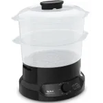 Пароварка Tefal VC139810 2ярус. 800Вт черный
