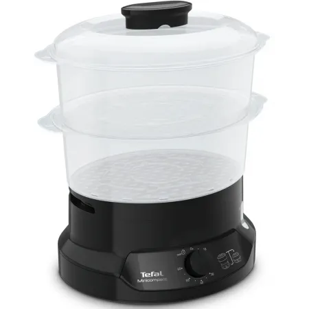 Пароварка Tefal VC139810 2ярус. 800Вт черный