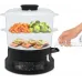 Пароварка Tefal VC139810 2ярус. 800Вт черный