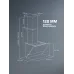 Вытяжка каминная Simfer SM61W1 белый управление: кнопочное (1 мотор)