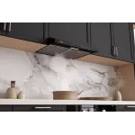 Вытяжка козырьковая Elikor Eco ONE 60 BK черный управление: кнопочное