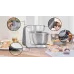 Кухонная машина Bosch MUM58251 планетар.вращ. 1000Вт белый/серый