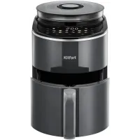 Аэрогриль Kitfort КТ-8155 4.5л 1500Вт серый