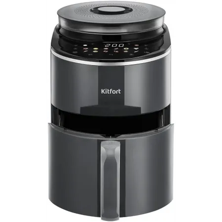 Аэрогриль Kitfort КТ-8155 4.5л 1500Вт серый