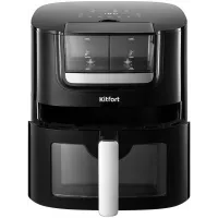 Аэрогриль Kitfort КТ-8159 7л 1800Вт черный