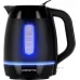 Чайник электрический Polaris PWK 0723DDW 1.8л. 2200Вт черный корпус: пластик (026600)