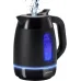 Чайник электрический Polaris PWK 0723DDW 1.8л. 2200Вт черный корпус: пластик (026600)