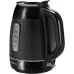 Чайник электрический Polaris PWK 0723DDW 1.8л. 2200Вт черный корпус: пластик (026600)