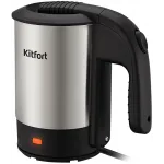 Чайник электрический Kitfort КТ-6190 0.5л. 1000Вт нержавеющая сталь/черный корпус: нерж.сталь/пластик Чайник электрический Kitfort КТ-6190 0.5л. 1000Вт нержавеющая сталь/черный корпус: нерж.сталь/пластик