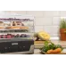 Сушка для фруктов и овощей Gorenje FDK400DE 5под. 240Вт нержавеющая сталь